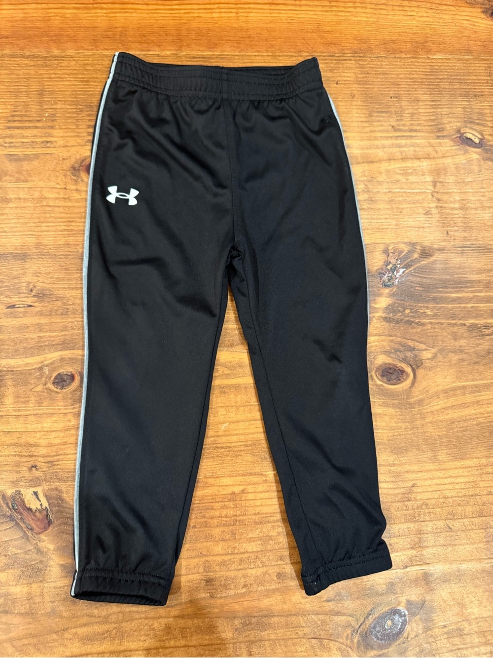 Under Armour Kids' Black Athletic Track Pants